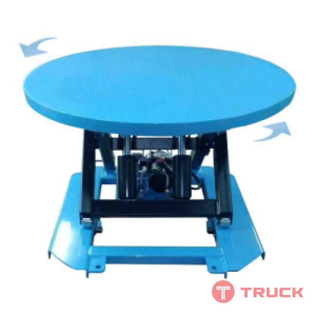 ลิฟท์ยกของ โต๊ะยกไฮดรอลิค รับน้ำหนัก 1ตัน ELECTIC ROUND LIFT TABLE