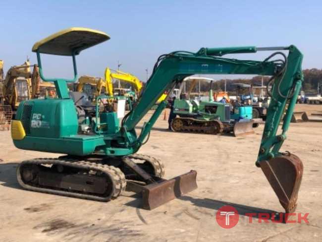 KOMATSU PC20-7 พร้อมไลน์เบรคเกอร์
