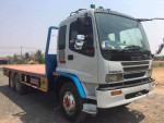ดาวน์เริ่มต้นเพียง 80000 ขายรถพื้นเรียบ 10ล้อเพลาเดียว ยาว6.20เมตร ISUZU DECA 195HP รถสวยสภาพดี กระบะทำใหม่ ภายในสวย แอร์เย็น