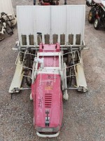 รถปลูกข้าวสี่แถวเดินตามเก่าญี่ปุ่น