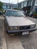 ขาย รถเก๋ง Volvo 740 สีเทา ปี1990 เครื่องเดิมๆ กระทุ่มแบน สมุทรสาคร