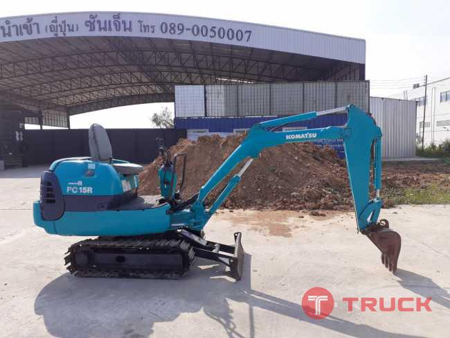 komatsu PC15R จากญี่ปุ่น โทร 086-0044333 065-8844400 089-0080077 089-0050007 www.nmc99.com