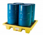 Spill Containment 4 Drum Poly Slimline