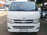 TOYOTA HIACE 2.5 ตู้ทึบ 2011 WHITE อนุมัติไว รู้ผลภายใน 2 ชั่วโมง