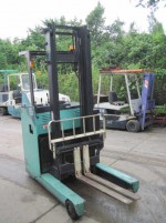 ขาย รถยก (โฟล์คลิฟท์) ซูมิโตโม รุ่น 61-FBRA15SE รถยกไฟฟ้ายืนขับ ขนาด 1.5 ตัน เสาสูง 4 เมตร สภาพสวยเดิมๆ ชั่วโมงการใช้งานน้อย รถนำเข้าจากญี่ปุ่น