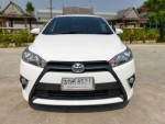 ขายรถ โตโยต้า ยารีสTOYOTA YARIS ECO สีขาว เกียร์ออโต้