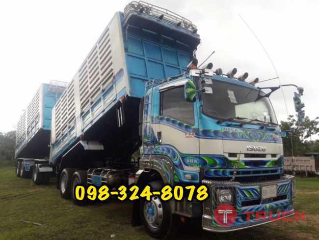 Isuzu 360 แรง ปี 57 ยูโร3 แม่ลูกกระบะดัมพ์สหะกิจ
