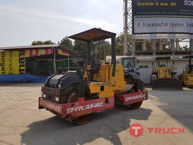 ขายรถบดอัดสั่นสะเทือน DYNAPAC CC211 น้ำหนัก 7 ตัน นำเข้าจาก USA สภาพสวย ไม่เคยใช้งานในไทย