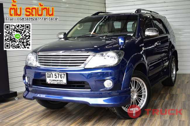 TOYOTA FORTUNER โฉมแรก 2.7V VVTi AT ปี2008 สีน้ำเงิน