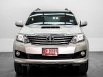 ขายรถสวย TOYOTA FORTUNER สีบรอนซ์ ปี2012 สภาพมือหนึ่ง ราคาถูกสุดๆ ตอนนี้เท่านั้น