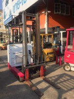 ขาย รถยก (โฟล์คลิฟท์) นิชิยู รุ่น FBRA20-63B-400 รถยกไฟฟ้ายืนขับ ขนาด 2 ตัน เสาสูง 4 เมตร สภาพดี รถนำเข้าจากญี่ปุ่น ชั่วโมงการใช้งานน้อย