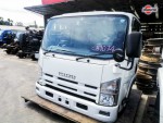 หัวเก๋ง ISUZU NPR โรโบคอป 150 สีขาวสดใส บริษัทเชียงกงสระบุรี จำกัด หรัส. CB-1074