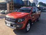 Ford Ranger 3.2 Wildtrak 4x4 Top Auto สี่ประตู ขายรถบ้านมือเดียว ไม่มีชนสวยสุดวิ่งน้อย