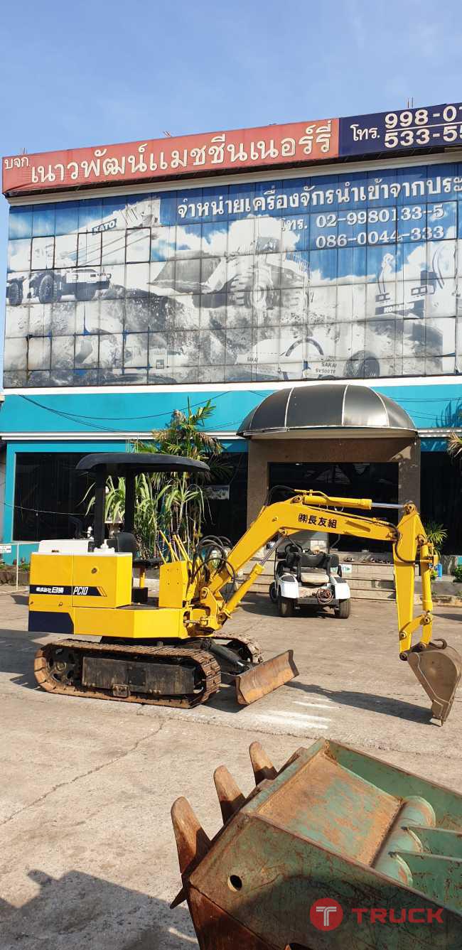 Komatsu Pc10 จากญี่ปุ่น โทร 086-0044333 065-8844400 089-0080077 089-0050007 www.nmc99.com