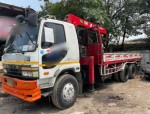 ขาย 895000 รถ 10 ล้อ 2 เพลา ติดเครน 5 ตัน Mitsu Fuso ติดเครน Unic 5 ตัน