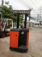 ขายรถยก(ฟอร์คลิฟท์) ยี่ห้อ โตโยต้า รุ่น 7FBR15 รถยกไฟฟ้ายืนขับ ขนาด 1.5 ตัน เสาสูง 5.5 เมตร สภาพสวยมาก ชั่วโมงการใช้งานน้อย แบตเตอรี่ดี รถนำเข้าจากญี่ปุ่น ราคาไม่แพง