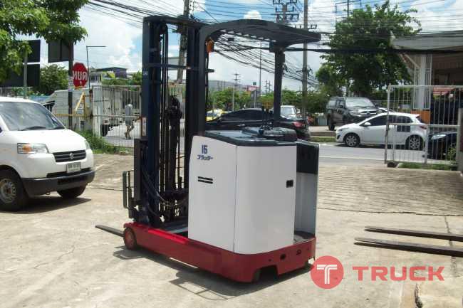 ขายรถยก(ฟอร์คลิฟท์)มือสอง ยี่ห้อ นิชิยู รุ่น FBRAW15-63-500M รถยกไฟฟ้ายืนขับ ขนาด 1.5 ตัน เสาสูง 5 เมตร สภาพสวยมาก รถนำเข้าจากญี่ปุ่น แบตเตอรี่ดี ราคาไม่แพง