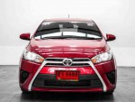 ชายรถหรู TOYOTA YARIS เกียร์AT ปี2015 สีแดงแสบตา ราศีจับ ราคาพิเศษ ห้ามพลาด