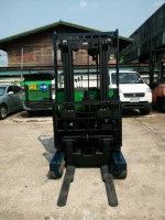 ขาย รถยก (ฟอร์คลิฟท์) ยี่ห้อ โตโยต้า รุ่น 7FBR10 รถยกไฟฟ้ายืนขับ ขนาด 1 ตัน เสาสูง 4.3 เมตร สภาพสวยเดิมๆ รถนำเข้าจากญี่ปุ่น ชั่วโมงการใช้งานน้อย