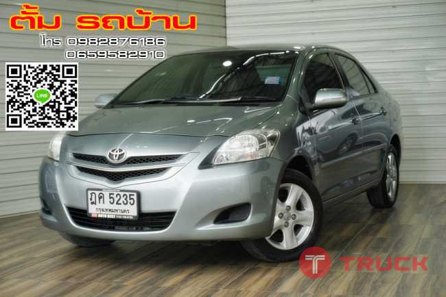 TOYOTA VIOS 1.5E VVT-i AT ปี2010 สีเทา