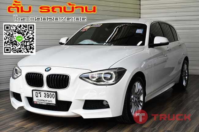 BMW 116i 1.6 F20 Hatchback AT ปี2014 สีขาว