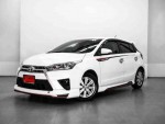 ขายรถ TOYOTA YARIS 1.2Gสีขาว เกียร์AT ปี2015 ราคาพิเศษ สุดคุ้มห้ามพลาด