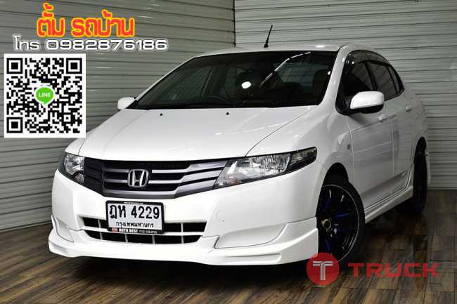 HONDA CITY 1.5 S i-VTEC ปี2010 สีขาว