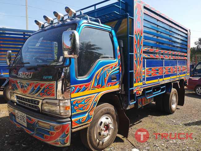 Isuzu NPR ดั้มมีเนียมเกษตร เครื่อง4HG-1 130แรง 6 เกียร์