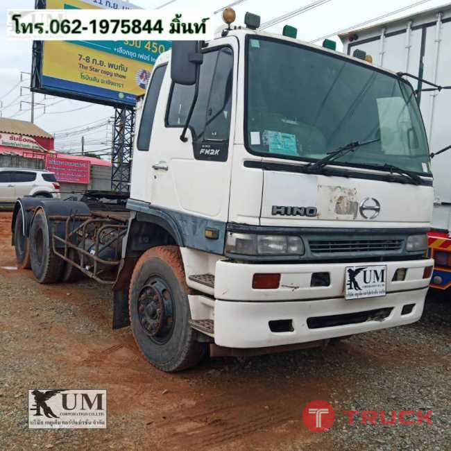 สิบล้อหัวลาก Hino FM2Kเกียร์ZF260แรงปี40โทร 062-1975844
