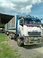 ISUZU FXZ360 พ่วงดั๊มพ์แม่-ลูก ปี61
