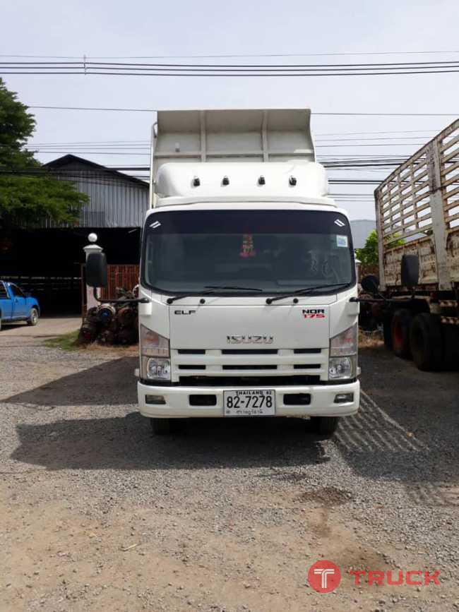 ขาย6ล้อดั้ม อีซุNQR 175แรง ปี56
