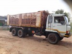 ขาย10ล้อดัมพ์2เพลาFUSO195 TD สภาพพร้อมใช้งานเกียร์เดิม 10สปีด เอกสารทะเบียนครบ