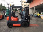 ขายฟอร์คลิฟท์มือสอง ยี่ห้อ โตโยต้า รุ่น 6FG18 เครื่องยนต์ เบนซิน ขนาด 1.8 ตัน เสาสูง 6 เมตร สภาพสวยมาก รถนำเข้าจากญี่ปุ่น ราคาไม่แพง