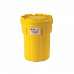 ถังบรรจุสิ่งปนเปื้อนสารเคมี 114L Poly Overpack Salvage Drums cap