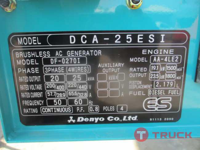 Denyo DCA-25ESI มือหนึ่ง โทร 0982765198 ตุ๊ก Denyo DCA-25ESI มือหนึ่ง โทร 0982765198 ตุ๊ก
