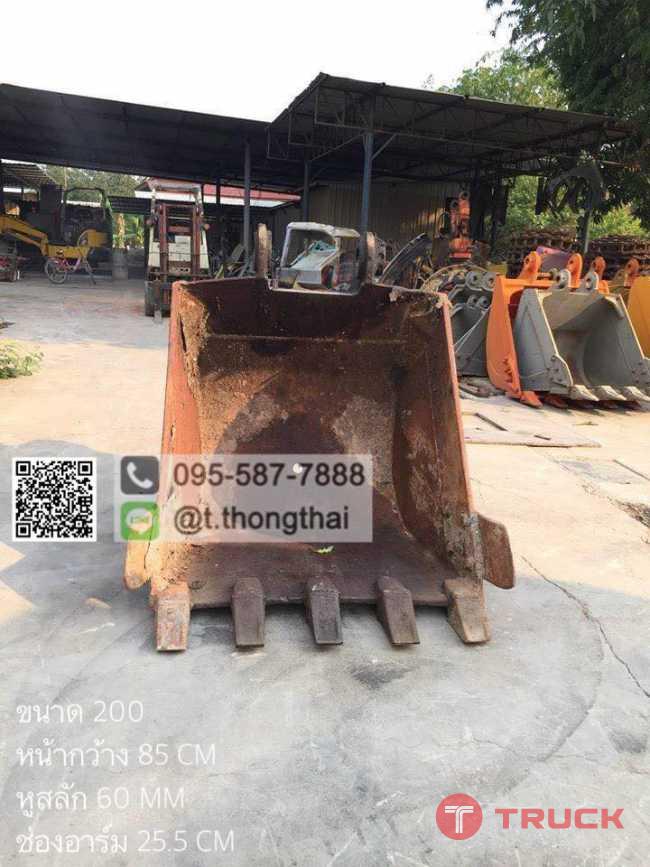 บุ้งกี๋ PC 120 กว้าง 85 CM สลัก 60 MM อาร์ม 25.5 CM เก่านอก