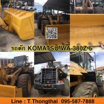 รถตัก KOMATSU WA380Z-6 สนใจติดต่อ คุณนิว 095-5877888 หรือ 081-8318129