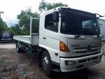 ขาย6ล้อHINO MEGA212แรงปี55 กระบะเว้นช่องเครน ยาว6.50Mกว้าง2.40M แชชซีสวยทะเบียนครบ เครื่องเดิมดีเซล ภายในสวย