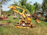 ขาย รถตักตะขาบ แทรคเหล็ก KOMATSU D10S เครื่อง KUBOTA ดีเซล เก่าญี่น พร้อมใช้