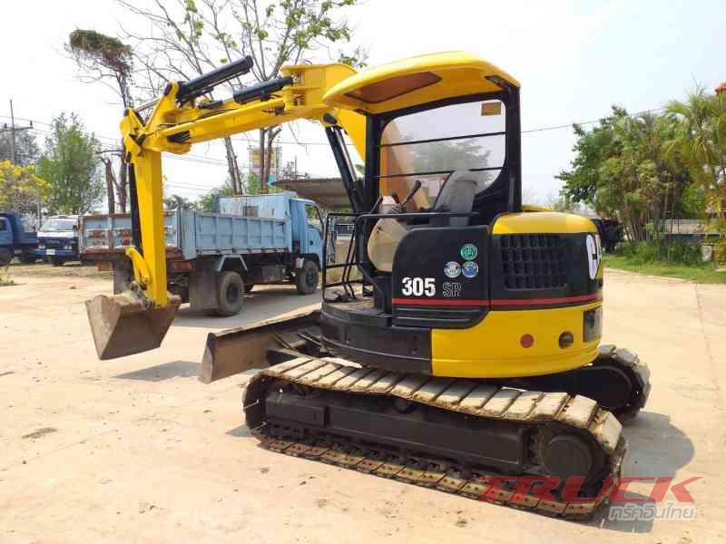 ขายรถขุดCAT 305SR มิตซูบิชิ K4N ขนาด 4 สูบ คอนโทรลน้ำมัน ปั๊มนิ้ว แทรคเหล็กก๊อบยาง ใบมีด รถเก่านอก มีเอกสาร