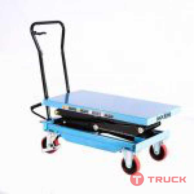 LIFT TABLE โต๊ะปรับระดับพร้อมล้อ ระบบแมนนวน เหมาะสำหรับย้ายสินค้าและยกขึ้นที่สูง รับน้ำหนัก 800 กิโลกรัม