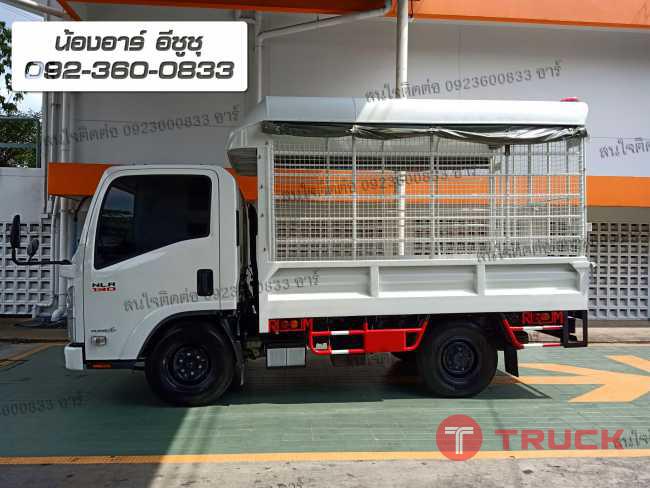 ISUZU NLR130 กระบะคอกสูงมีหลังคา
