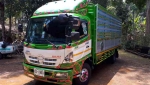 ขายด่วน HINO 500 FC9JJLA 175 แรง ยาว 5.50 ม. ดั้มต่อใหม่พื้นเลส เล่มพร้อมโอน