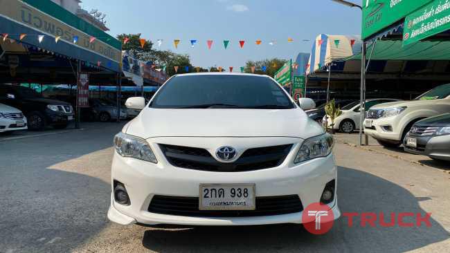 รถบ้านมือเดียวไม่มีชนสวยกริบแต่งสวยหายาก TOYOTA COROLA ALTIS 1.8G AUTO 2013 เบนซิน สีขาว