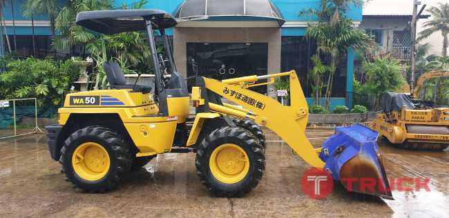 Komatsu WA50-3 จากญี่ปุ่น โทร 086-0044333 065-8844400 089-0080077 089-0050007 www.nmc99.com