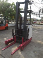 ขาย รถยก (ฟอร์คลิฟท์) ยี่ห้อ นิชิยู รุ่น FBRMW18-75B-600M รถยกไฟฟ้ายืนขับ ขนาด 1.8 ตัน เสาสูง 6 เมตร สภาพสวยมาก รถนำเข้าจากญี่ปุ่น แบตเตอรี่ดี