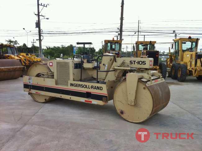 ขายรถบด 3 ล้อเหล็ก Ingersoll Rand ST-105 นำเข้าจาก USA แท้ 100เปอร์เซ็นต์ สภาพสวย ไม่เคยใช้งานในไทย