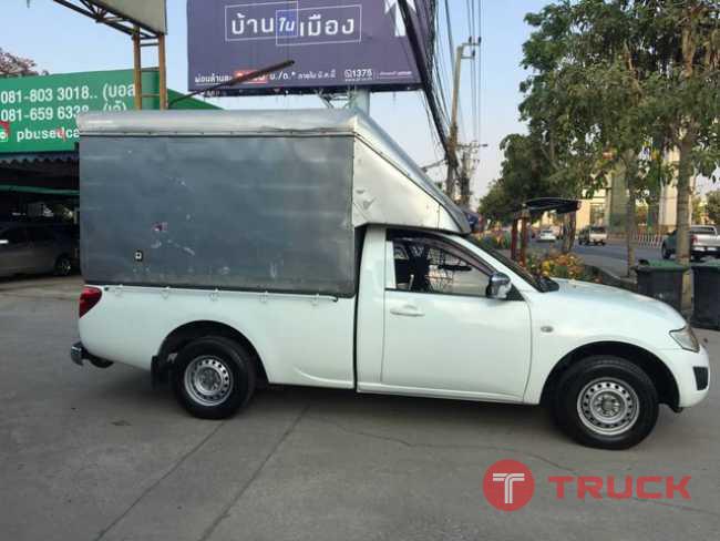 MITSUBISHI TRITON 2.4 เบนซิน เกียร์ธรรมดา 2012 ขายรถบ้านสวยเดิมพร้อมหลังคาทรงสูงผ่อนถูก