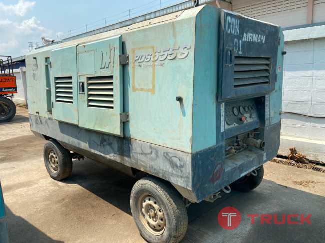 เครื่องปั๊มลม 655CFM Airman PDS655SD DRY Air Compressor โทร 0806565422 หนิง