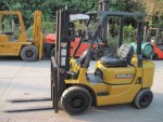 ขายรถยก(ฟอร์คลิฟท์)มือสอง ยี่ห้อ CATERPILLAR รุ่น GP20K.MC. เครื่องยนต์ ดีเซล เกียร์ : ออโต้ ขนาด 2 ตัน เสาสูง 4.8 เมตร สภาพสวยมาก รถนำเข้าจากญี่ปุ่น ราคาไม่แพง